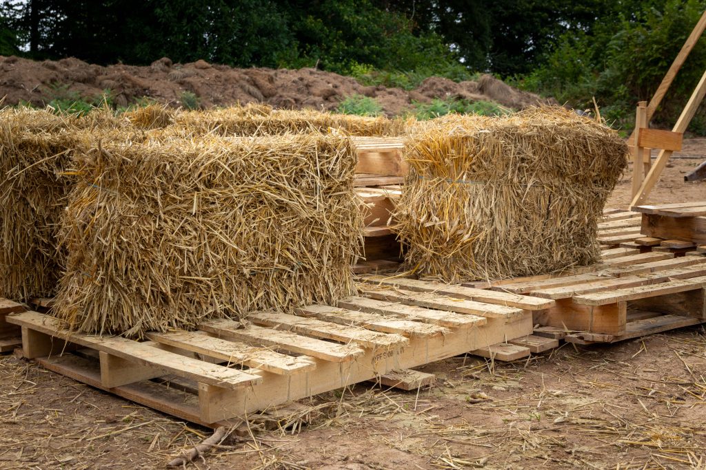 straw bales